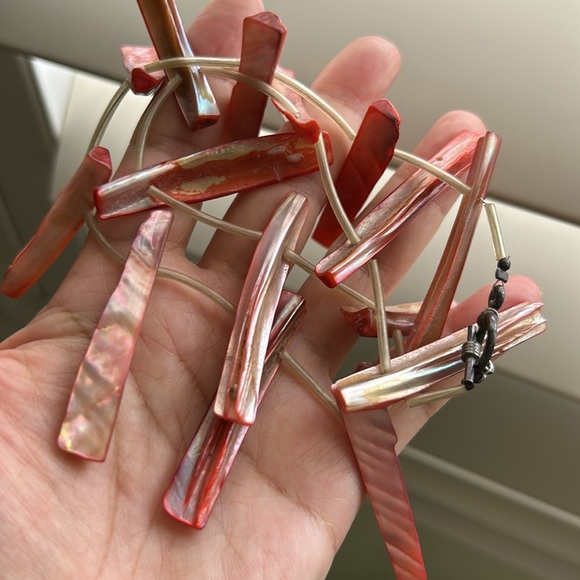 🖤Vtg MOP necklace - Picture 5 of 13